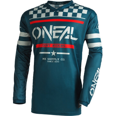 Maillot O'NEAL ELEMENT SQUADRON Manches Longues Bleu/Gris O'NEAL Probikeshop 0